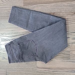 Loft Gray curvy Skinny jeans